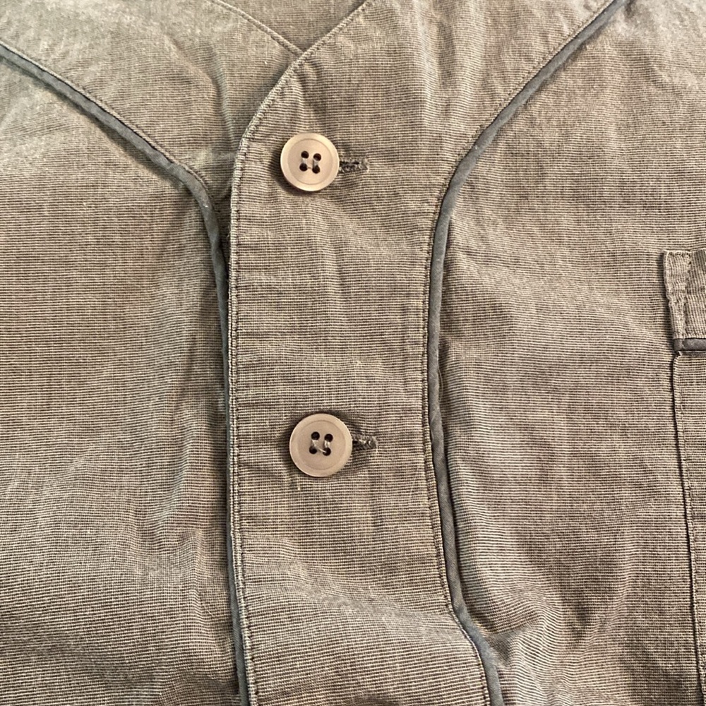 Majestic International Charcoal Gray Night Shirt - Picture 9 of 9